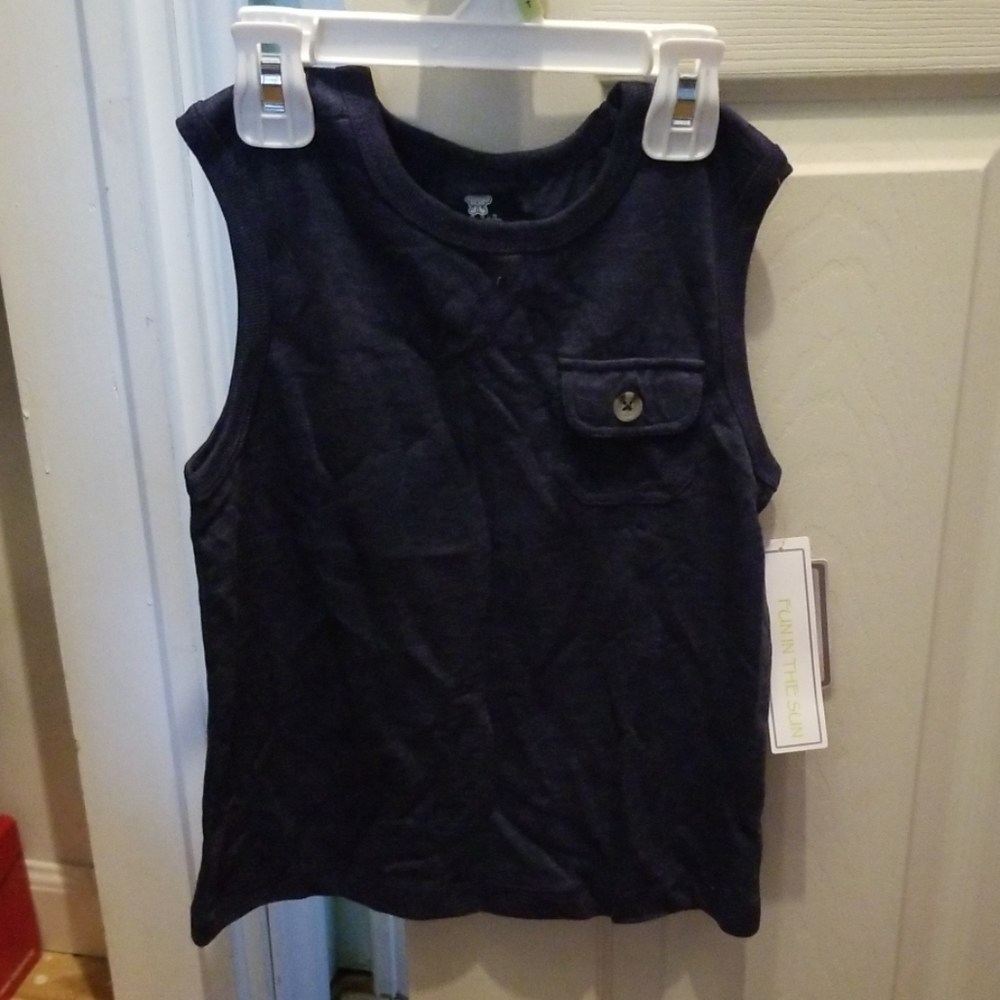 Boys sleeveless top